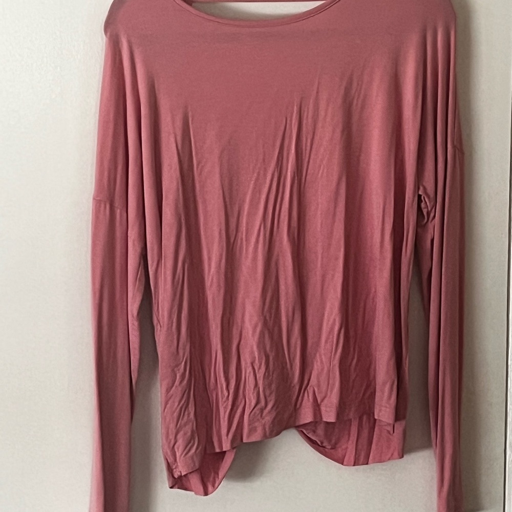 Yoga shirt pink